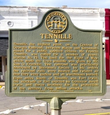 Tennille Marker image. Click for full size.