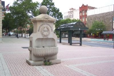 Woman's Christian Temperance Union Drinking Fountain image. Click for full size.