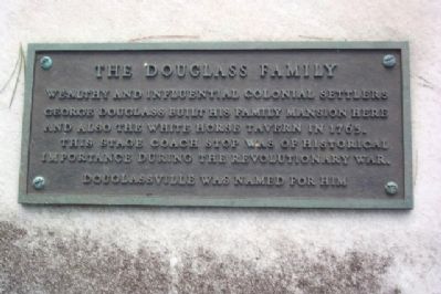The Douglass Family Marker image. Click for full size.