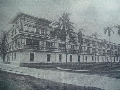 Pre-war Colegio de Santa Rosa image. Click for full size.