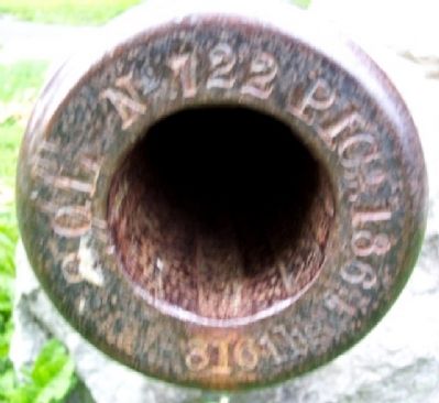 Cannon at Ringgold Light Artillery Memorial image. Click for full size.