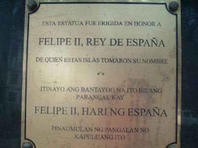 Plaza de Espana Marker. Click for full size. Plaza de Espana Marker image. Click for full size.