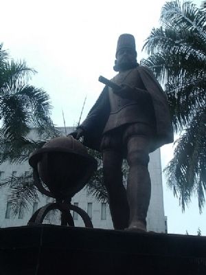 Statue of King Philip II. Click for full size. Statue of King Philip II image. Click for full size.