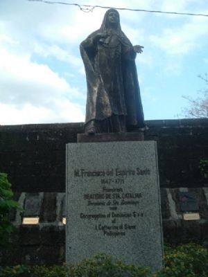 Statue of Mother Francisca del Espiritu Santo image. Click for full size.