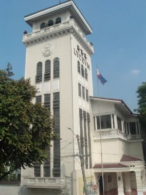 Lyceum of the Philippines now stands on its site image. Click for full size.