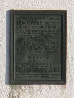 Discovery Well Marker image. Click for full size.