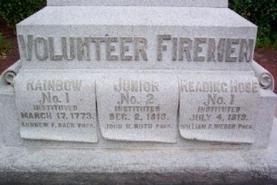 Reading Volunteer Fire Companies image. Click for full size.