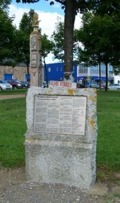 The Ready Boat Pillar and Marker. Click for full size. The Ready Boat Pillar and Marker image. Click for full size.