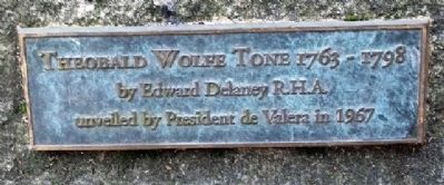 Theobald Wolfe Tone Marker. Click for full size. Theobald Wolfe Tone Marker image. Click for full size.