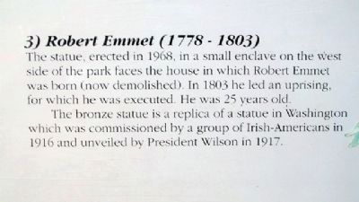 Robert Emmet. Click for full size. Robert Emmet image. Click for full size.