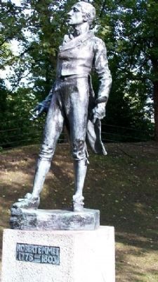 Robert Emmet Memorial. Click for full size. Robert Emmet Memorial image. Click for full size.