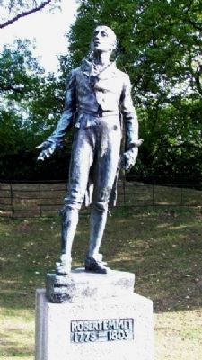 Robert Emmet Memorial. Click for full size. Robert Emmet Memorial image. Click for full size.