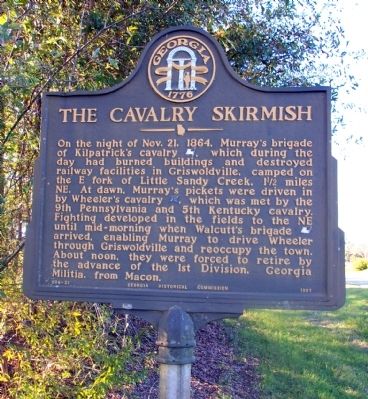 The Cavalry Skirmish Marker image. Click for full size.