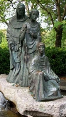The "Three Fates" Statuary. Click for full size. The "Three Fates" Statuary image. Click for full size.