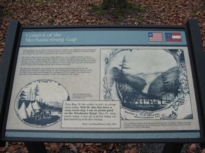 Control of the Mechanicsburg Gap Marker image. Click for full size.