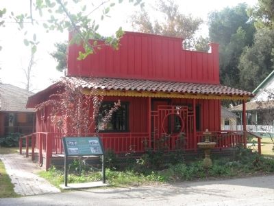 Joss House Building and Marker. Click for full size. Joss House Building and Marker image. Click for full size.
