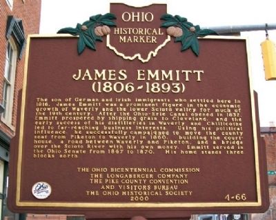 James Emmitt Marker (Side B) image. Click for full size.