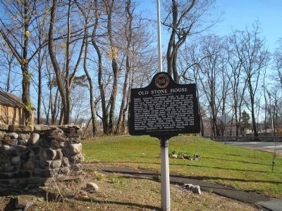 Old Stone House Marker. Click for full size. Old Stone House Marker image. Click for full size.