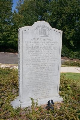 A History Of Vestavia Hills Marker image. Click for full size.