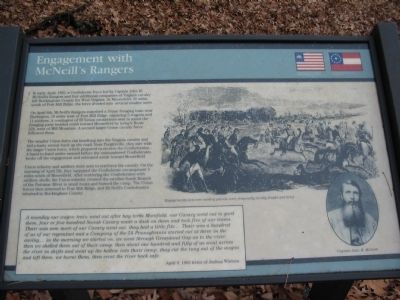 Engagement with McNeill's Rangers Marker image. Click for full size.