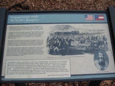 Engagement with McNeill's Rangers Marker. Click for full size. Engagement with McNeill's Rangers Marker image. Click for full size.
