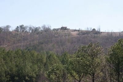Vestavia Hill Baptist Church built on the site of Vestavia Temple image. Click for full size.