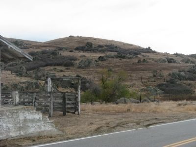 View From Marker - South of the Barn. Click for full size. View From Marker - South of the Barn image. Click for full size.