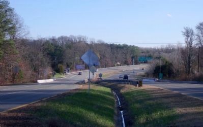 Chickahominy River crossing on Mountain Road image. Click for full size.