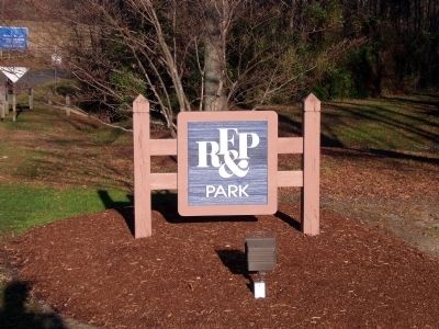 RF&P Park entrance on Meadow Farm Drive image. Click for full size.