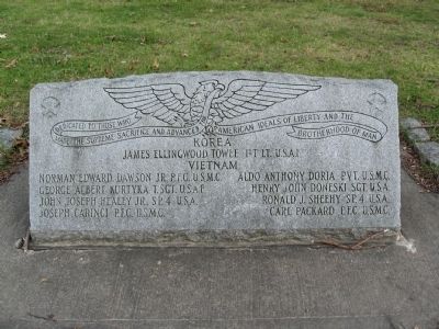Derby Korea – Vietnam Memorial. Click for full size. Derby Korea – Vietnam Memorial image. Click for full size.