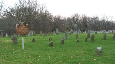 Lucasville Cemetery / Captain John Lucas Founder of Lucasville Marker image. Click for full size.