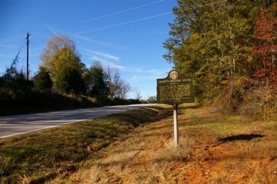 Grant's Meeting House Marker. Click for full size. Grant's Meeting House Marker image. Click for full size.