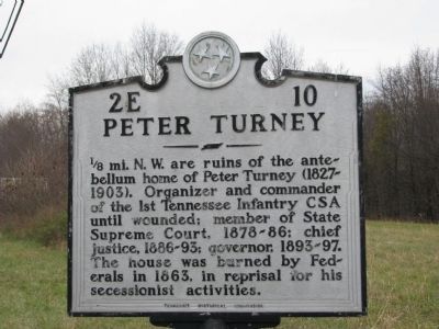 Peter Turney Marker image. Click for full size.