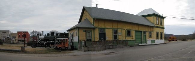 Cowan Railroad Museum overview image. Click for full size.