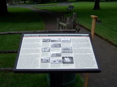 Summer Activities Marker. Click for full size. Summer Activities Marker image. Click for full size.