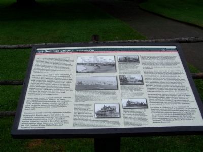 The Summer Colony Marker image. Click for full size.
