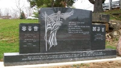 Pike County Twentieth-Century War Memorial image. Click for full size.