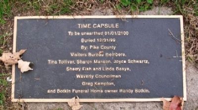 Canal Park Time Capsule Marker image. Click for full size.