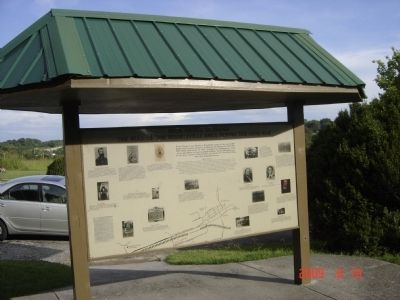 Civil War Activity Side of Marker. Click for full size. Civil War Activity Side of Marker image. Click for full size.