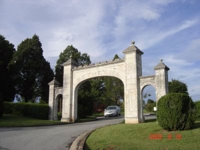 Bethesda Cemetery Entrance. Click for full size. Bethesda Cemetery Entrance image. Click for full size.