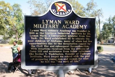 Lyman Ward Military Academy Marker image. Click for full size.
