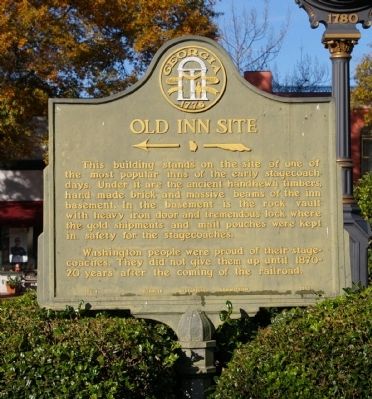 Old Inn Site Marker. Click for full size. Old Inn Site Marker image. Click for full size.