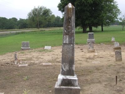 Charles Saul Tombstone image. Click for full size.