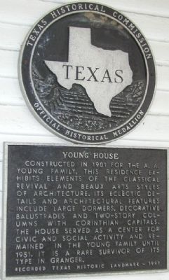 Young House Marker. Click for full size. Young House Marker image. Click for full size.