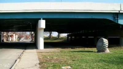 Site of Dayton's First Electric Generating Station image. Click for full size.
