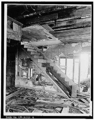 Interior of House Prior to Restoration image. Click for full size.