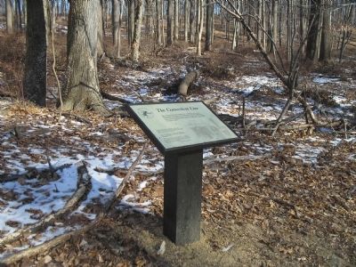 Marker in Morristown National Historical Park. Click for full size. Marker in Morristown National Historical Park image. Click for full size.