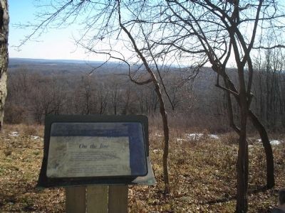Marker in Morristown National Historical Park. Click for full size. Marker in Morristown National Historical Park image. Click for full size.