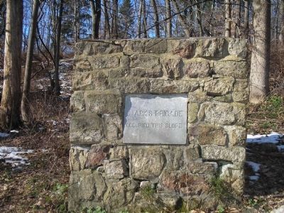 Marker at Morristown National Historical Park image. Click for full size.