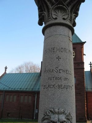 Anna Sewell Memorial Fountain. Click for full size. Anna Sewell Memorial Fountain image. Click for full size.